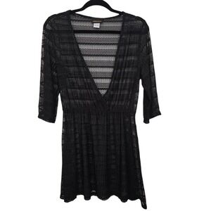 Poolside Crochet Swim Coverup - Boho, Bohemian, Resortwear, ,